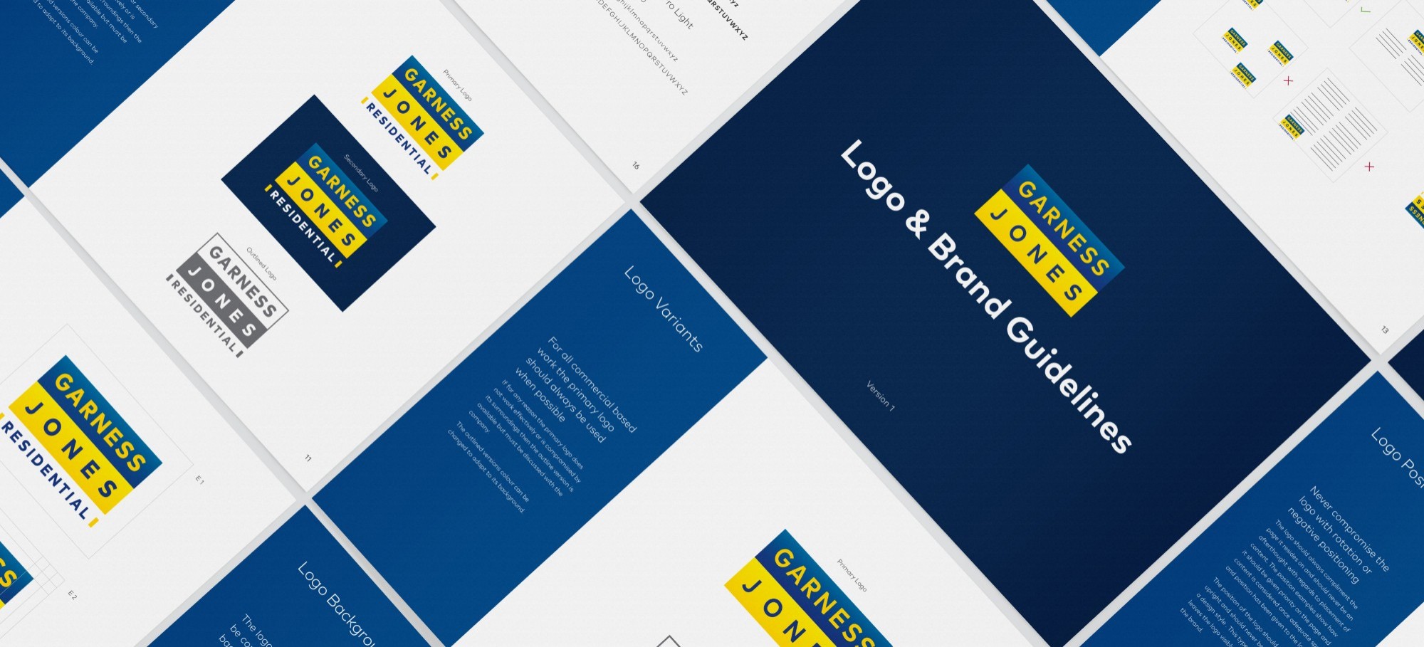 Garness Jones Logo and Brand Guidelines