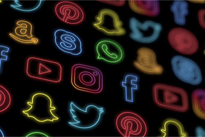 What strategic purpose does each social media platform have?